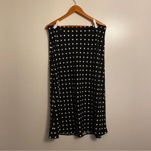 Rachel Zoe long Polkadot skirt